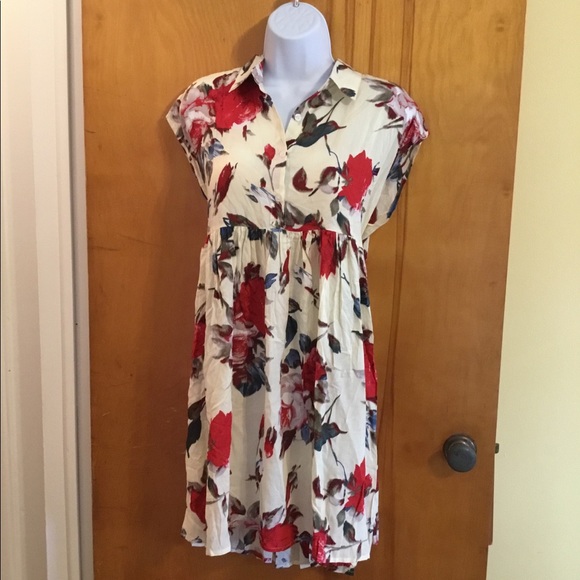 NEW FLORAL BABYDOLL DRESS - Picture 2 of 4